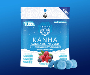 KANHA - FX - 1:1:1 CBN:CBD:THC Tranquility 150mg Gummy